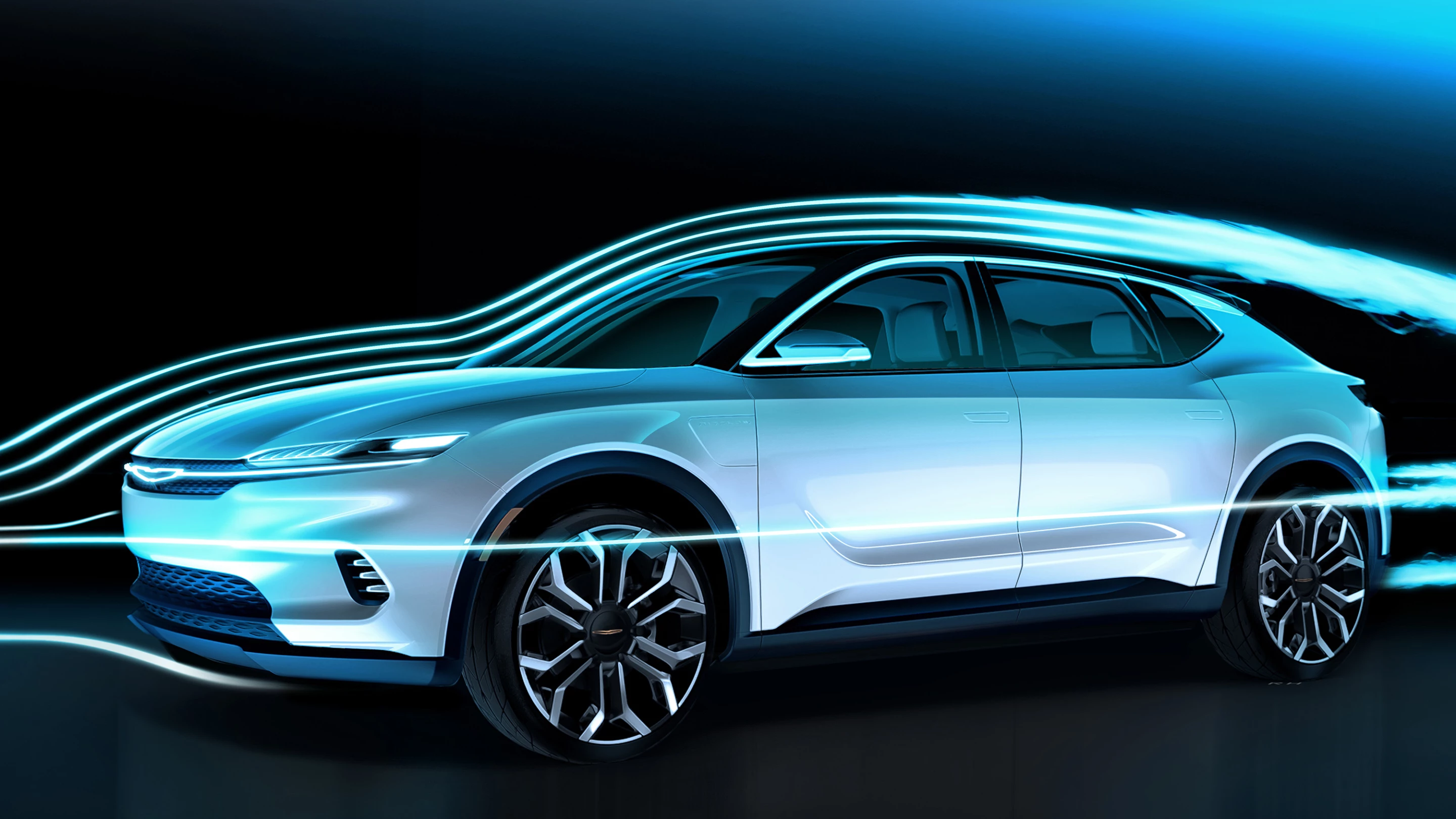 Like the original Airflow, the Airflow Concept from Chrysler aims for