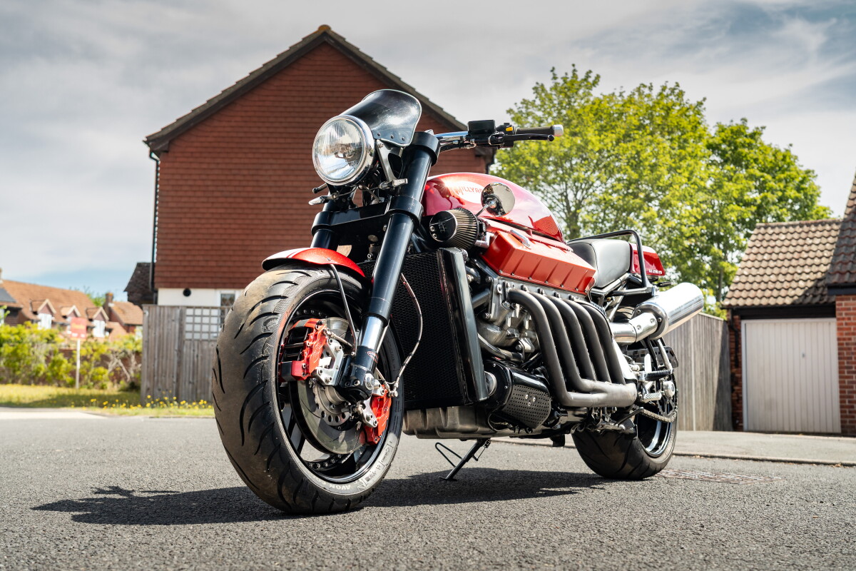 Insane Dodge Viper V10-powered motorcycle sells for $200K