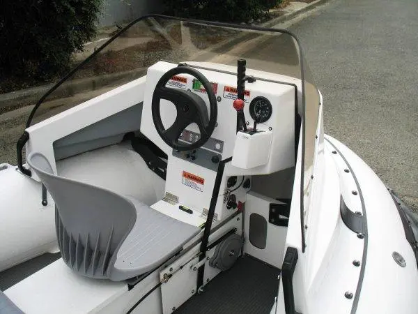 The AirRider hovercraft's controls
