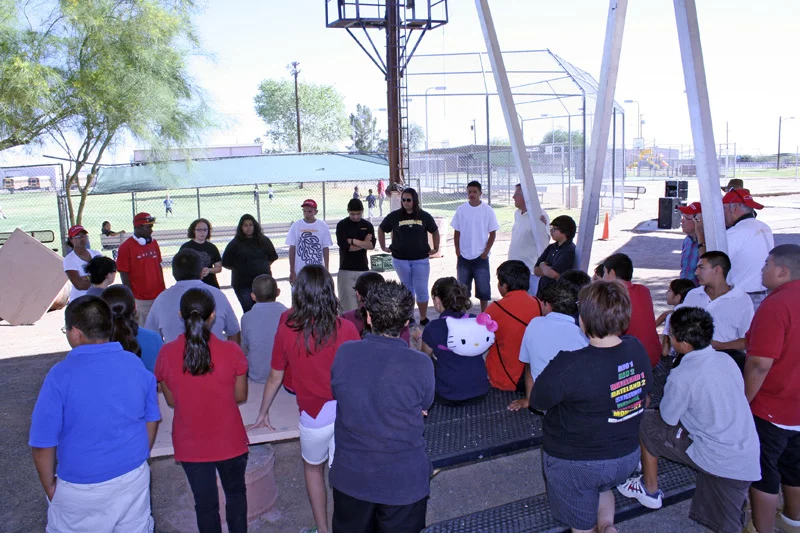 Team members made presentations and gave interviews to local media at every charging stop along the way