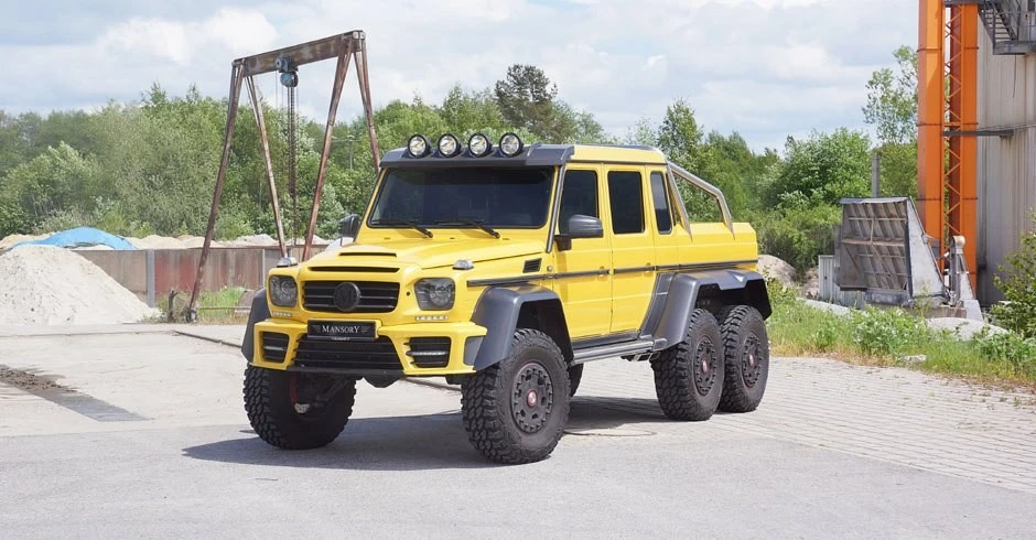 The 829-hp Mansory Mercedes G63 AMG 6x6