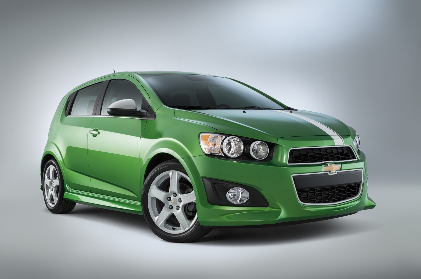 The Sonic Performance Concept is sporting a bright green paint job