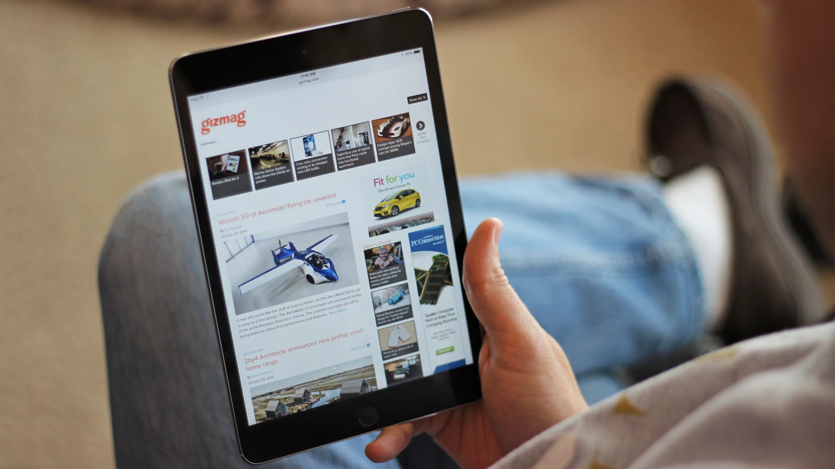 Apart from Touch ID, the iPad mini 3 is the iPad mini 2 (Photo: Will Shanklin/Gizmag.com)