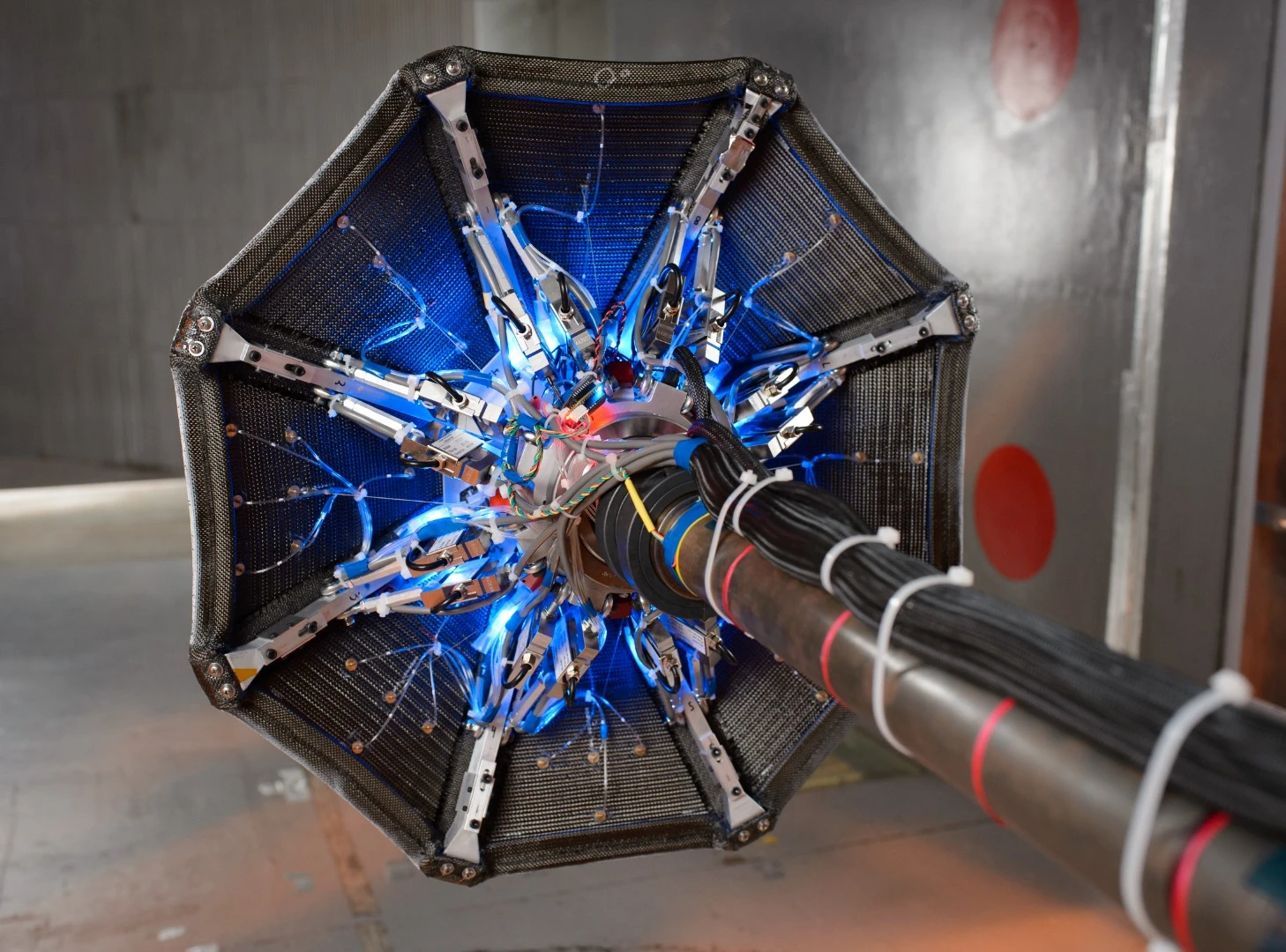 The foldable heat shield will allow for larger planetary mission spacecraft