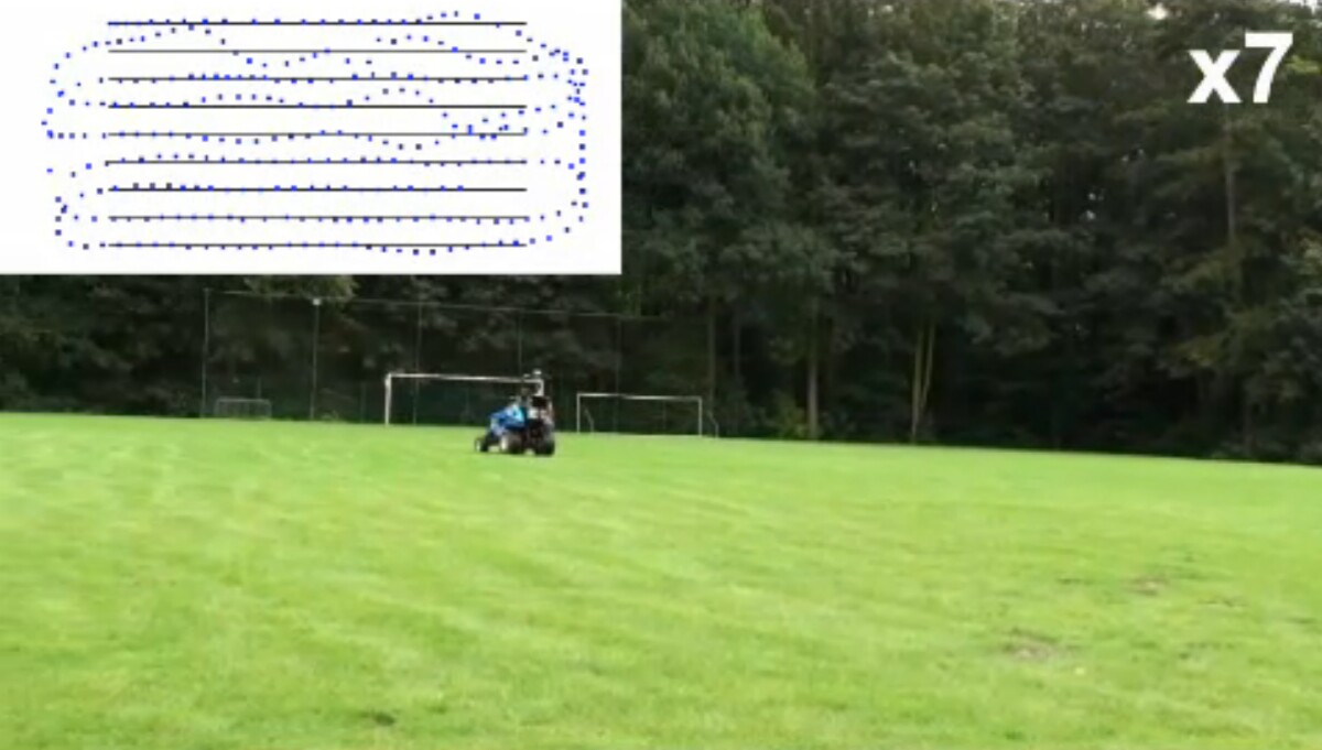 The self-steering tractor finds its bearings