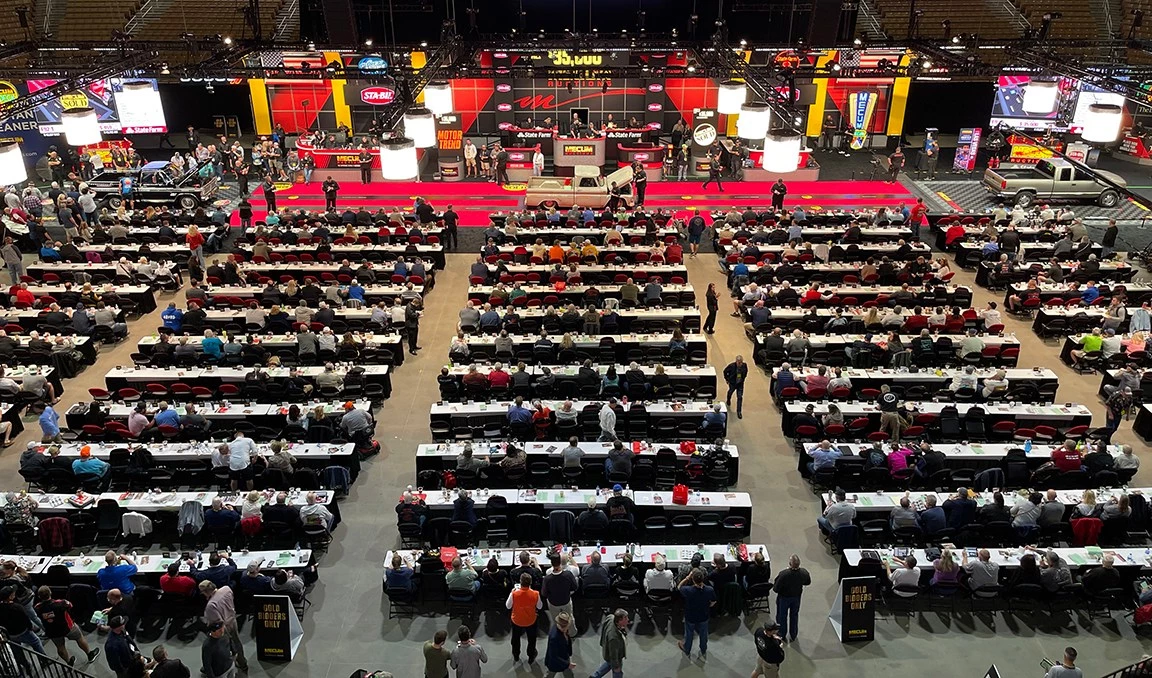 Mecum's 2022 Kissimmee event has rocked the collector car world, with the average price per car jumping 50%, gross sales more than doubling from the previous best, and the previous world's car biggest car auction record smashed by more than $40 million