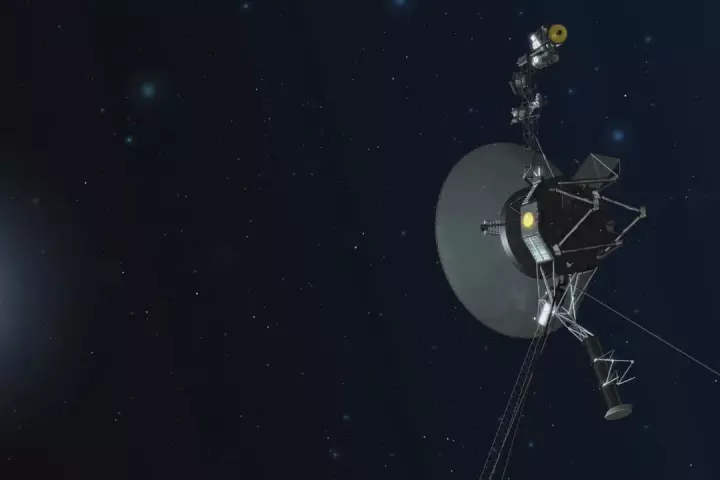 Artist's concept of the Voyager 1 spacecraft