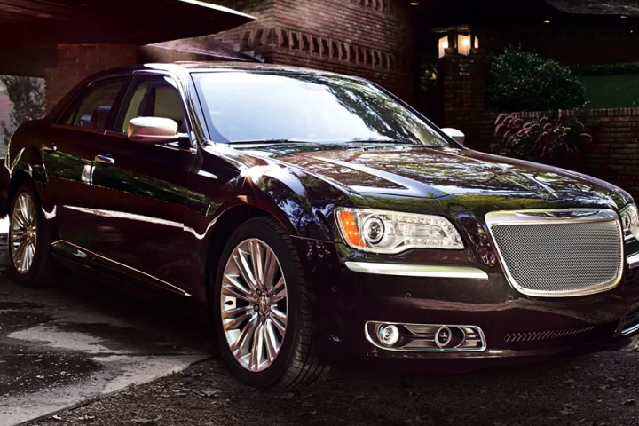 The new eight-speed Chrysler 300 Luxury Series sedan