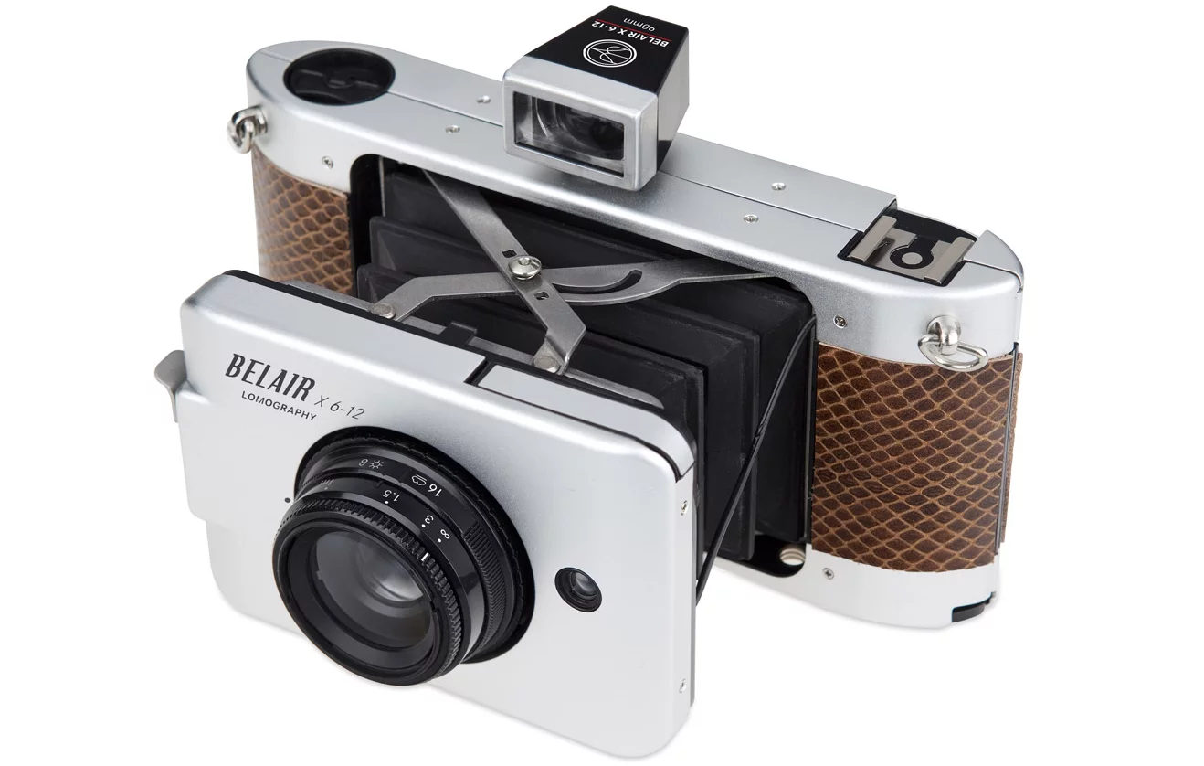 The Belair X 6-12 pairs 120 (medium format) film with interchangeable quality optics