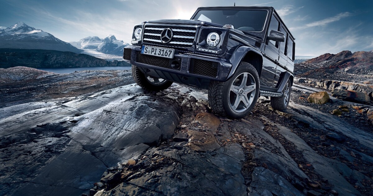 MB Classe G 4x4 (Type 463 - 2018) Edition 35 rouge - Busch