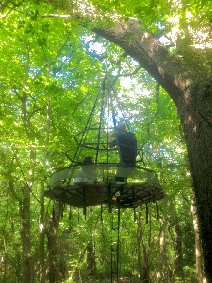 The Sky-Pod offers standing room