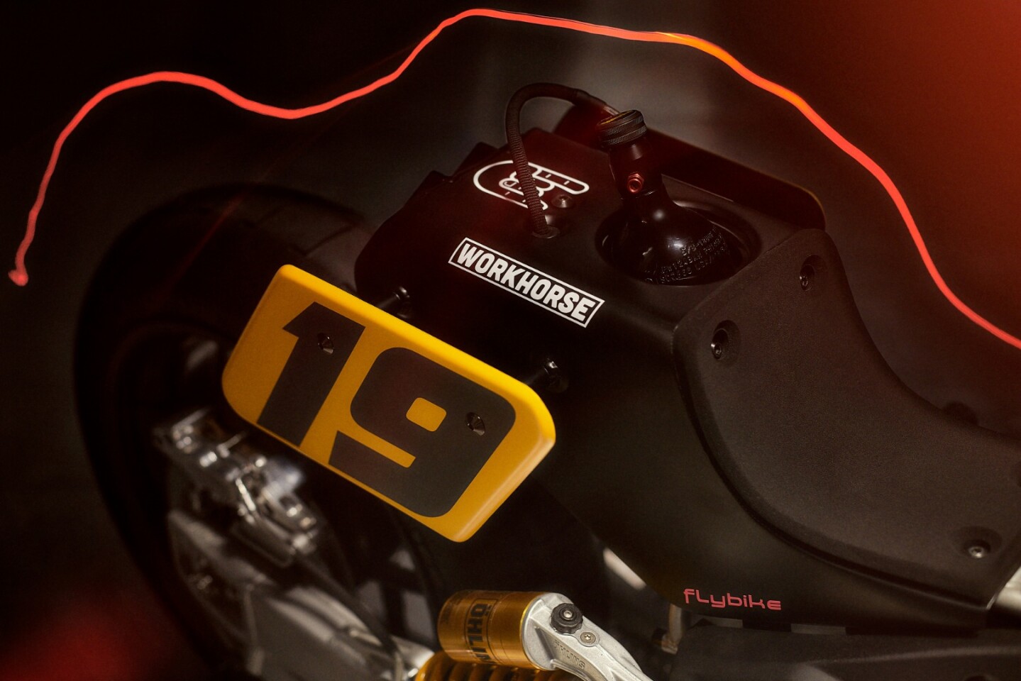 Notrous oxide system and a few tweaks allows this bike to make 130 hp instead of the stock 100