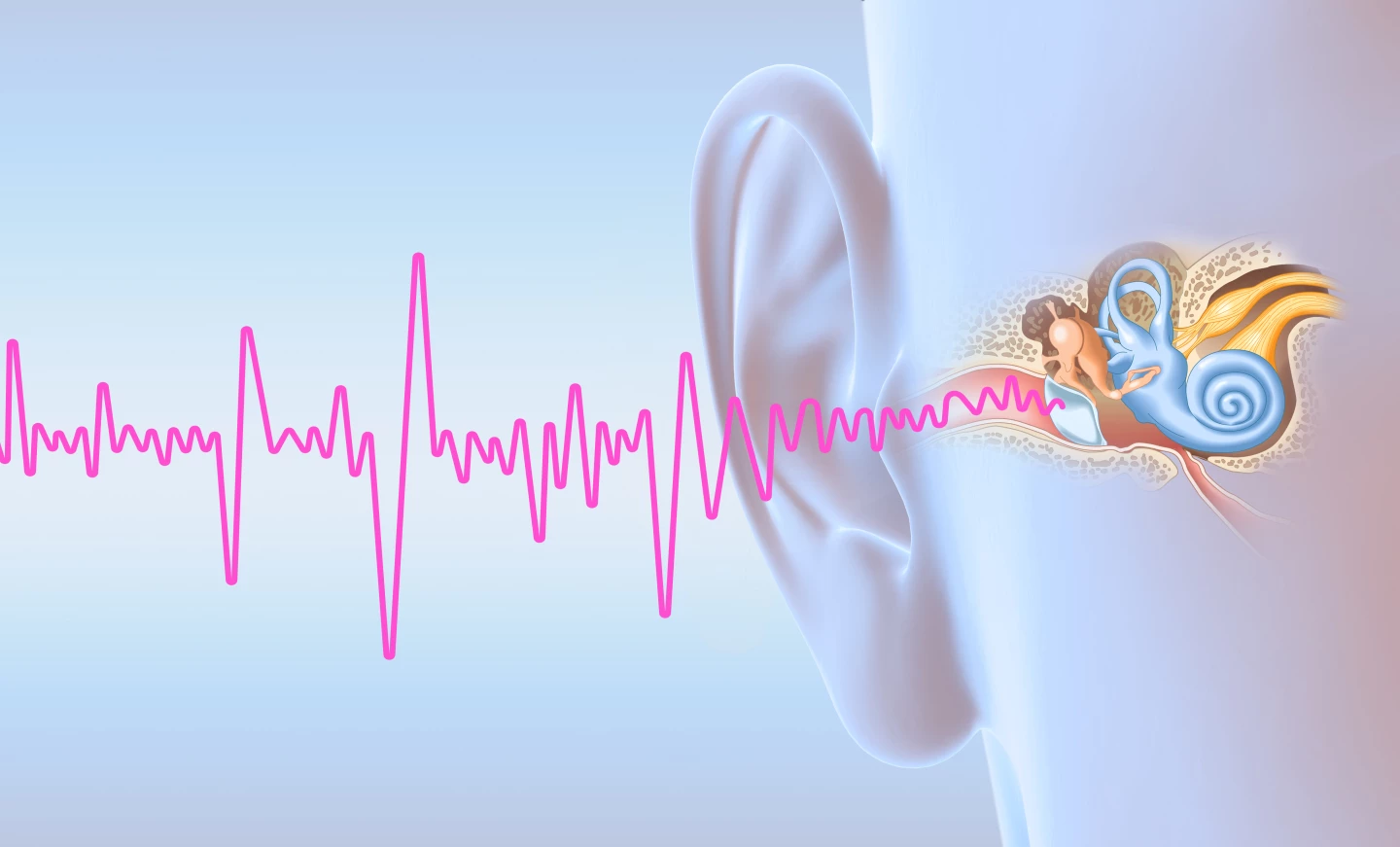 Tinnitus can have a range of causes, but the symptoms of ringing or hissing noises in the ears are generated in the brain