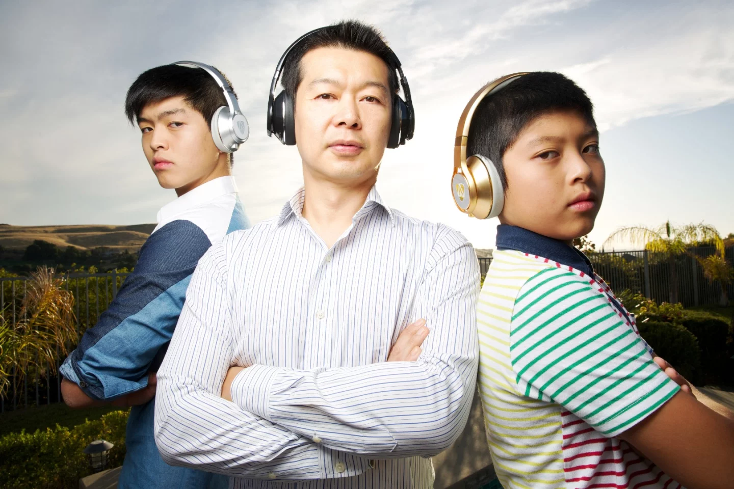 Kingsley Cheng and father Rayman have launched on Kickstarter to bring what are described as the world's safest headphones to production