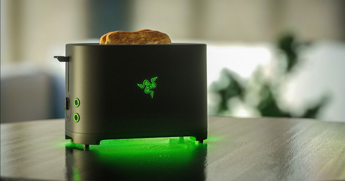 Toaster Raffle Razer's April Fools' toaster to become the real deal