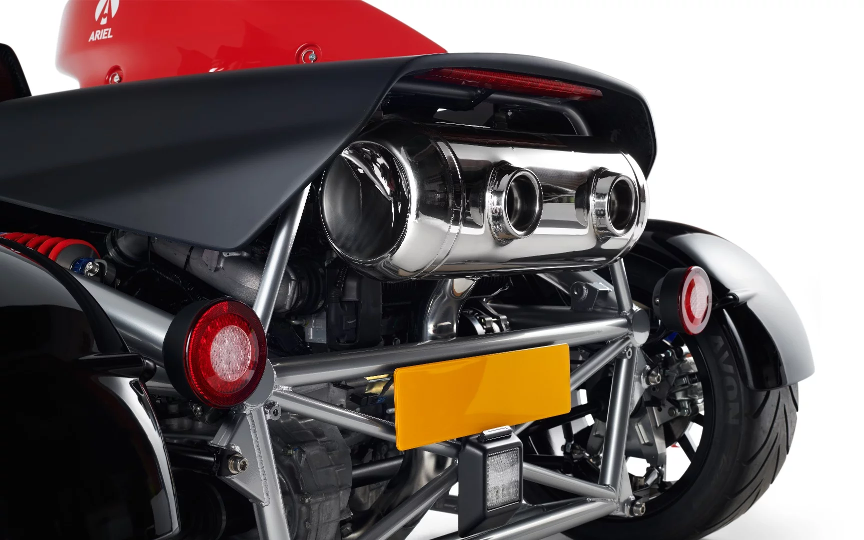 Ariel Atom 4: new exhaust system