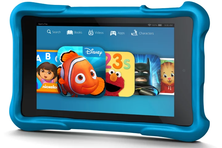 Amazon's Kindle Fire HD Kids Edition is a durable, child-friendly tablet