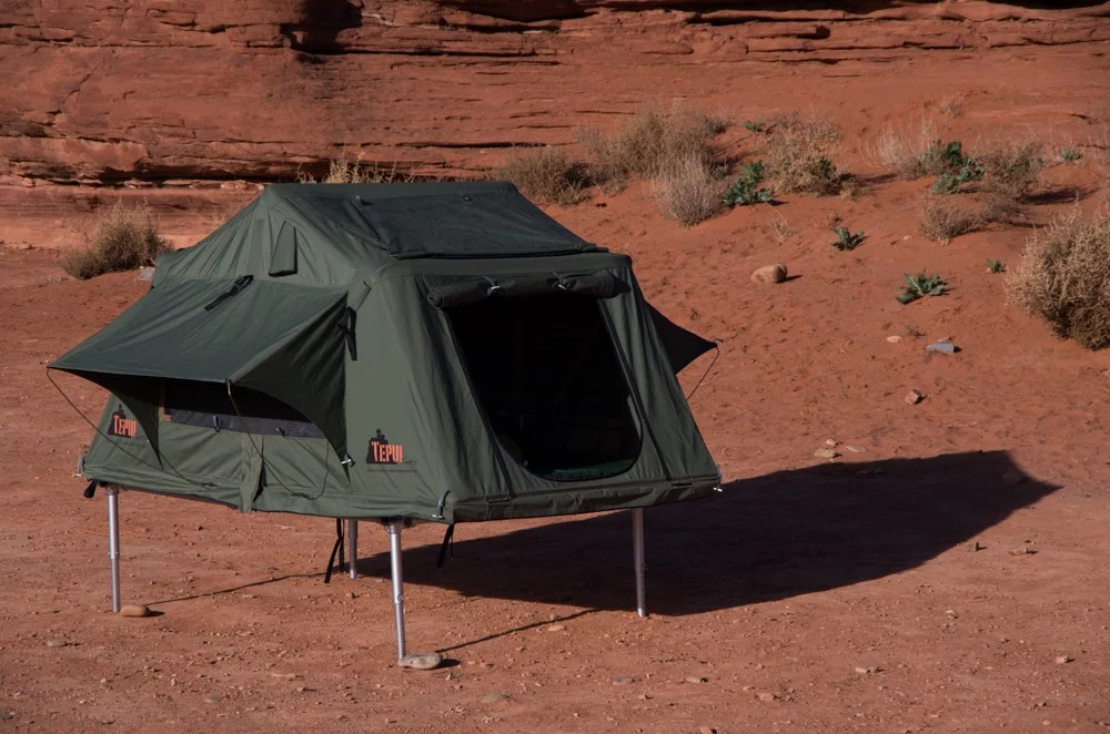 The Hitch 'n Pitch can be removed so that you can leave the tent at camp and drive with just the vehicle