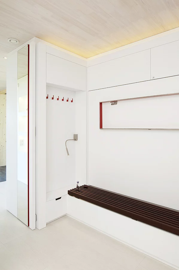 The house is constructed primarily from wood (Photo: Architect 11)