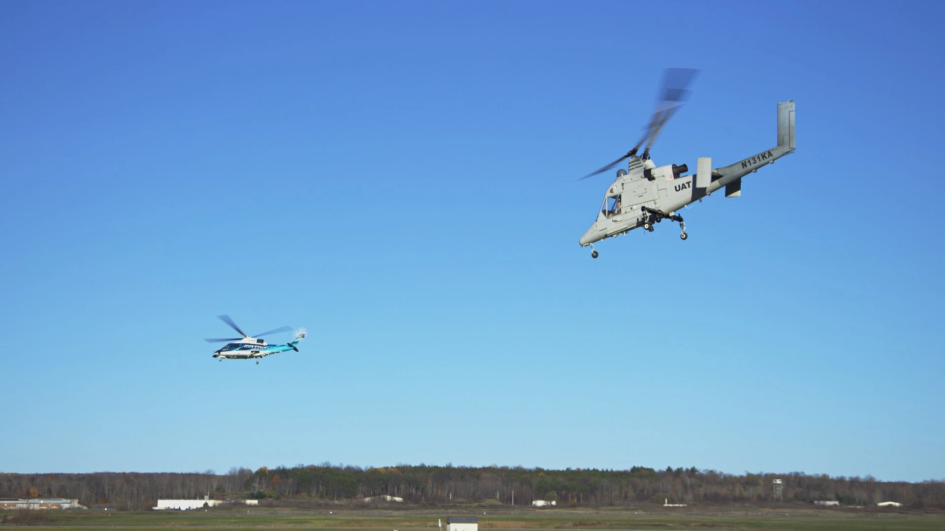 K-MAX and SARA in flight