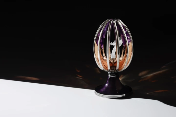 The "Spirit of Ecstasy" Fabergé Egg is the first Imperial Egg to be created in 101 years