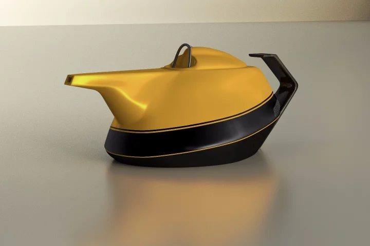 Renault's Formula 1-inspired Yellow Teapot