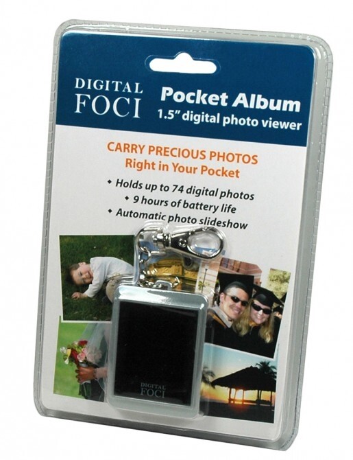 Pocket Album digital keychain photo viewer