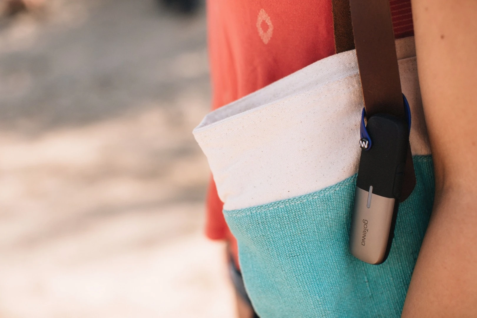 The goTenna Mesh automatically selects clear, publicly usable radio frequencies via which to send communications