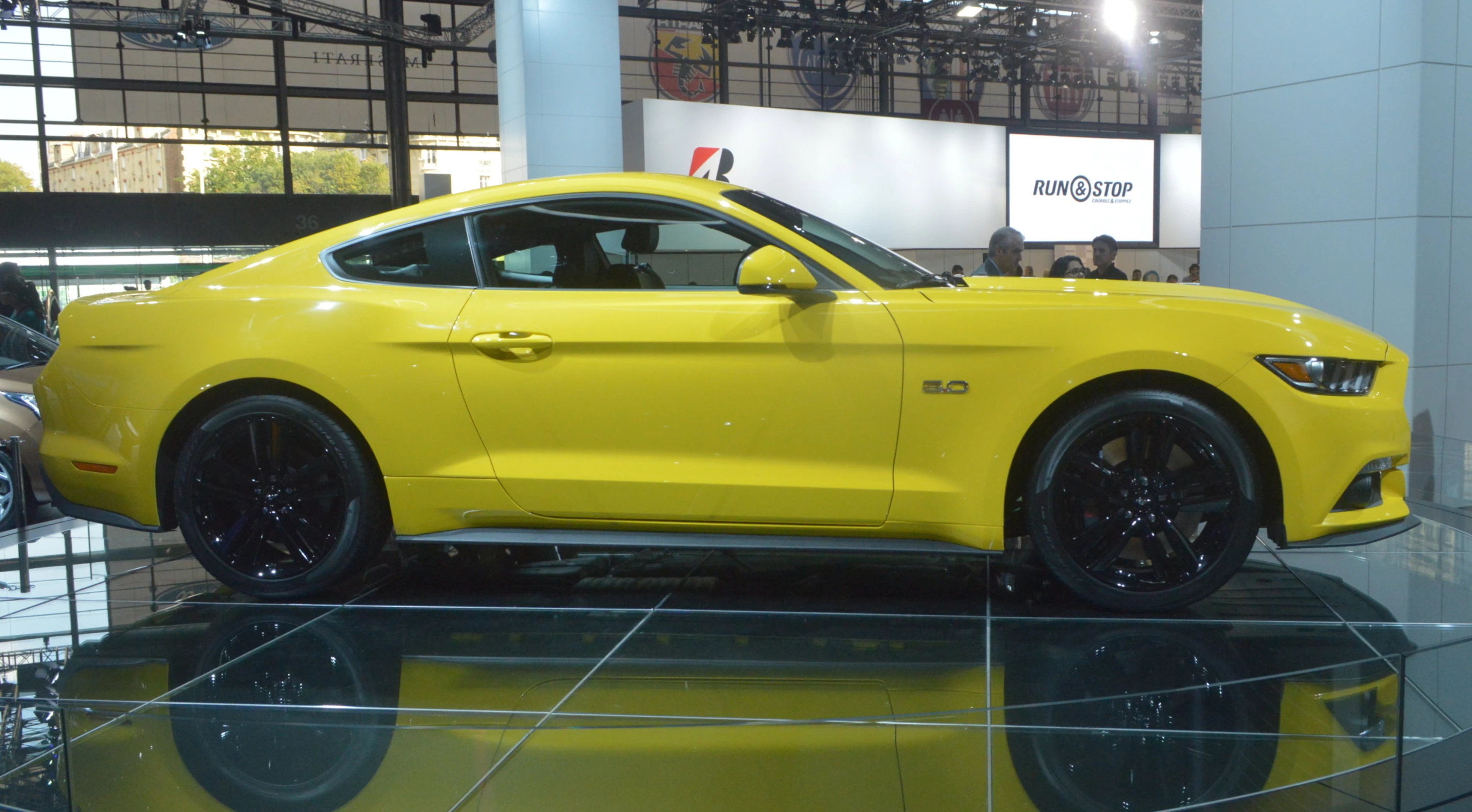 Ford shows the new Mustang (Photo: C.C. Weiss/Gizmag)