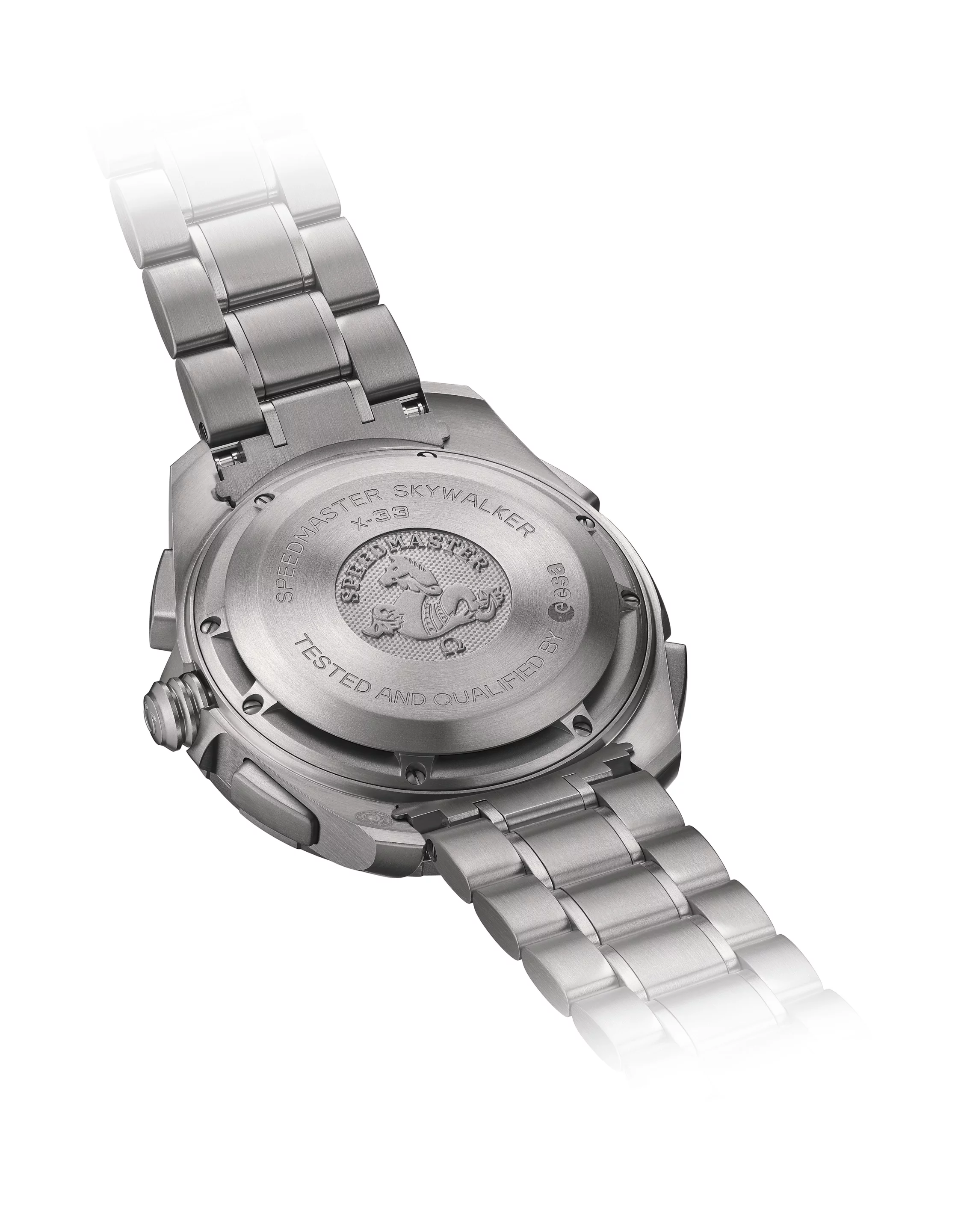 Speedmaster Skywalker X-33 - back (Photo: Omega)