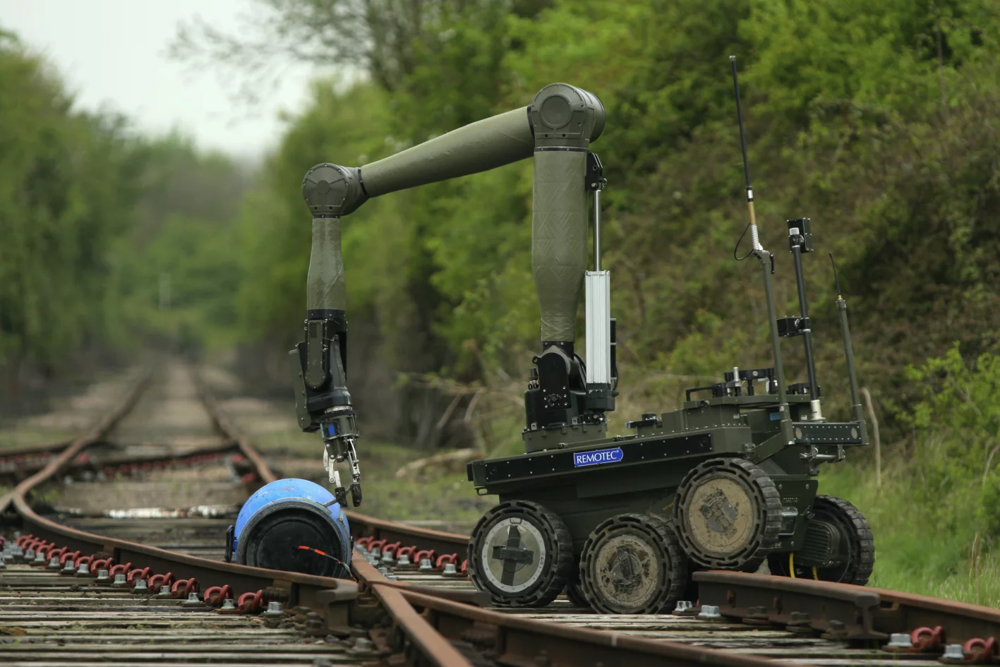 Northrop Grumman says its CUTLASS operates up to four-times faster than current UGVs