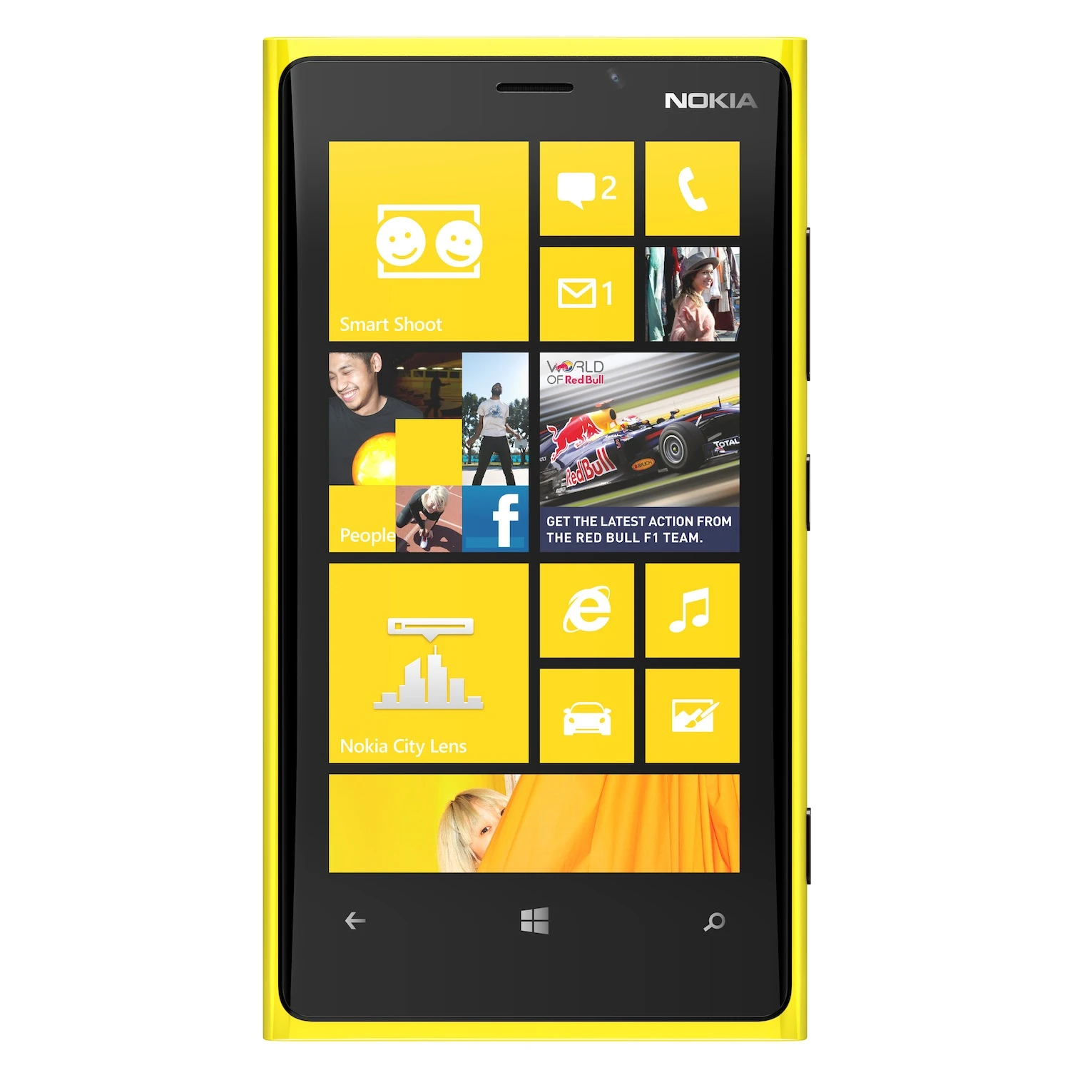The Lumia 920 measures 70.8 x 130.3 x 10.7 mm (2.7 x 5.1 x 0.4 inches) and weighs 185 g (6.5 oz)