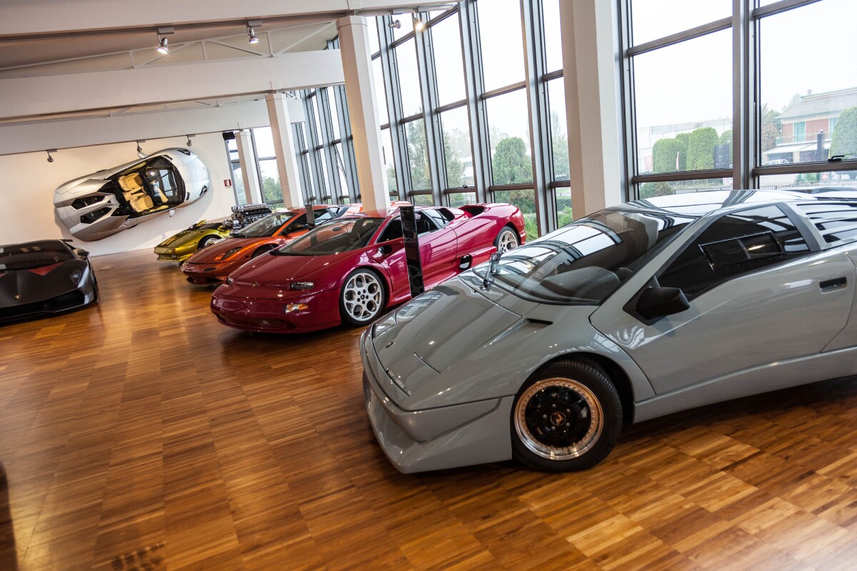 Lamborghini Museum, Sant'Agarta, Italy (Photo: Loz Blain/Gizmag.com)