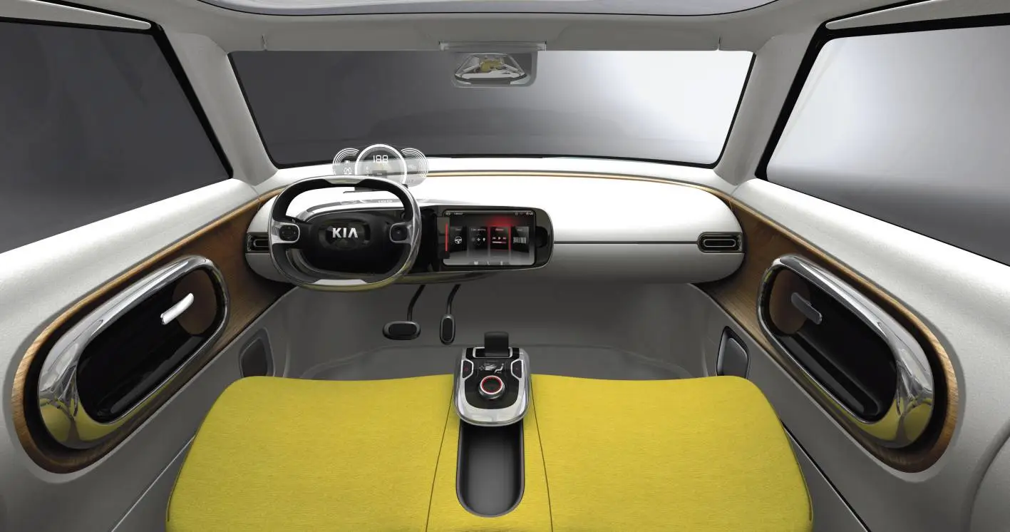 Naimo sports a a transparent OLED display behind the wheel