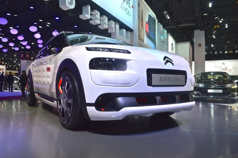 The Citroën C4 Cactus Airflow concept at the 2014 Paris Motor Show (Photo: C.C. Weiss/Gizmag)