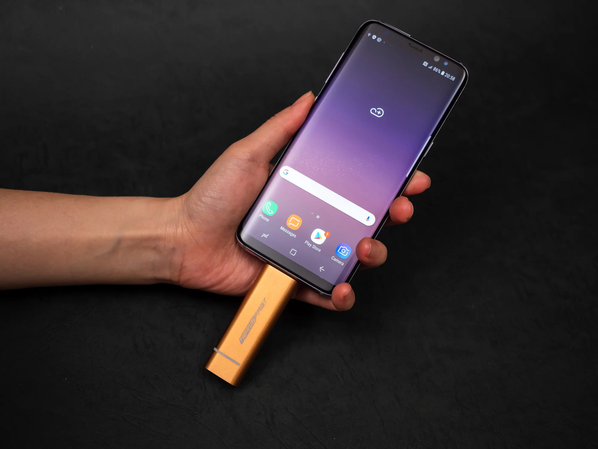 Transfast works with a wide variety of devices