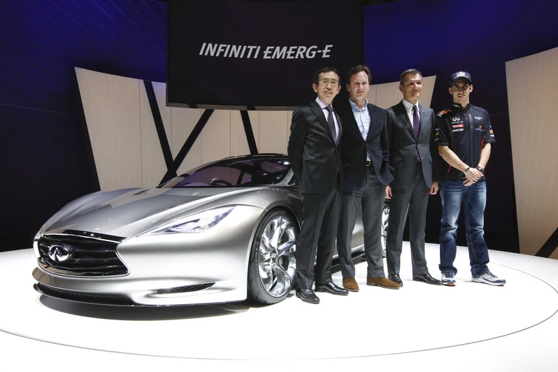 The Emerg-E made its world debut at the 2012 Geneva Motor Show