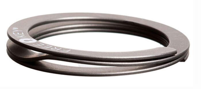The uneven coil in the Freekey creates a sort of button