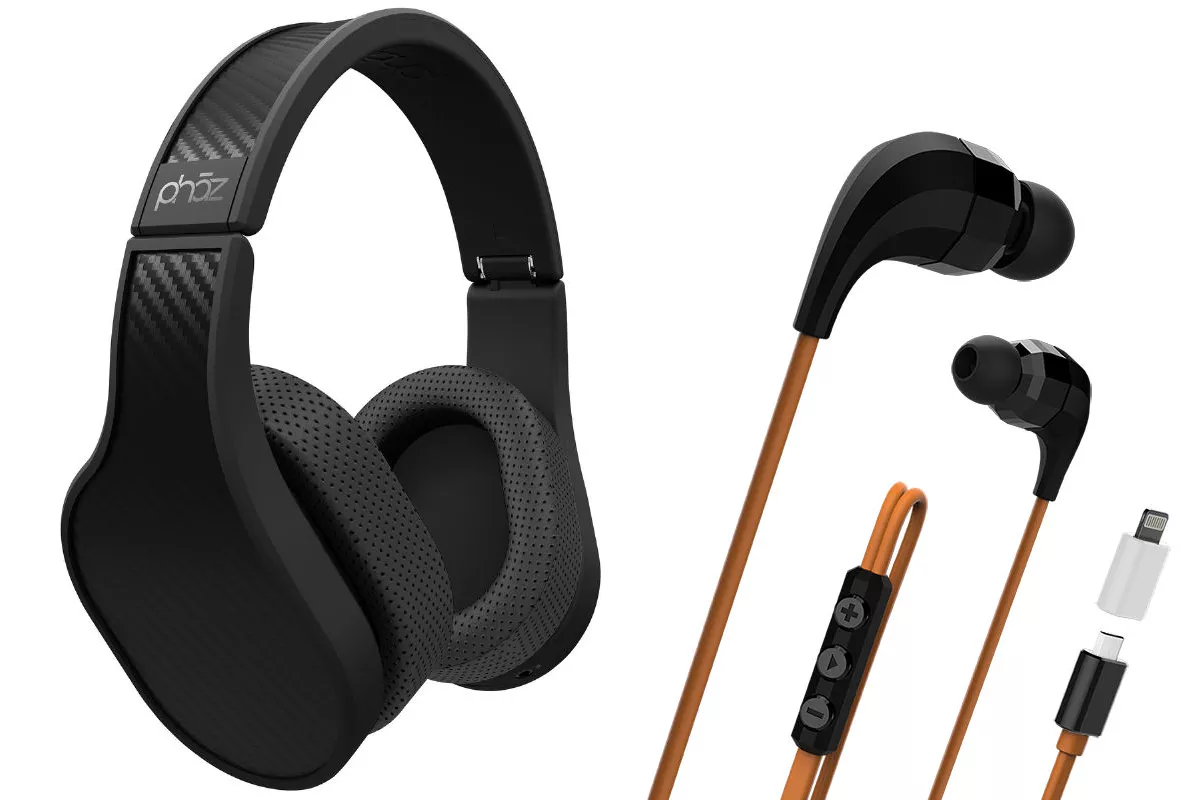 The Model P5 Digital Headphones and Model Z1 Digital Earphones