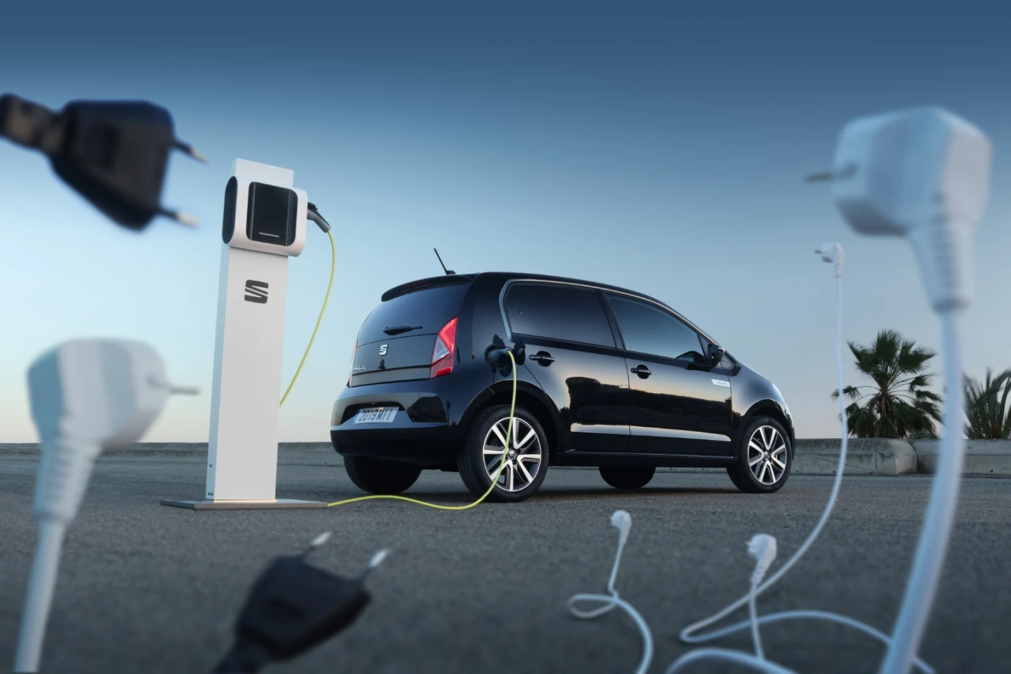 The Mii electric's 36.8 kWh Li-ion battery is reported good for 260 km of WLTP range per charge