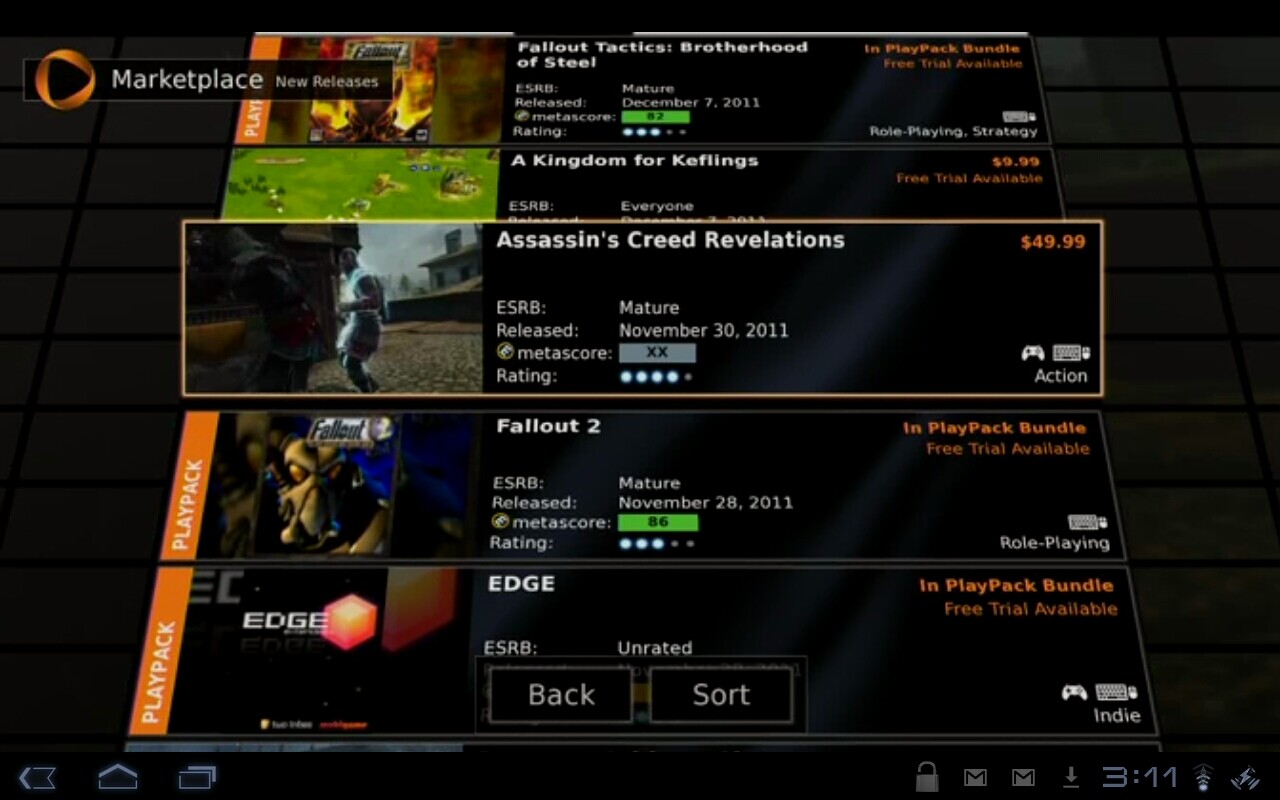 OnLive's app can provide you with hundreds of console quality games faster than any other video game distribution system on the market