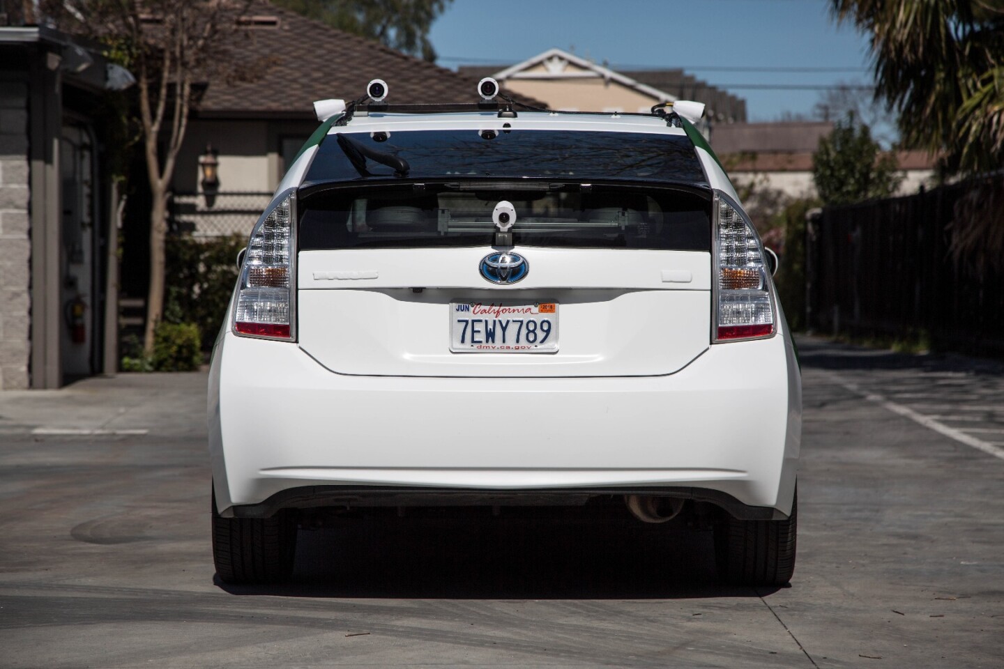 The AImotive team doesn't have its self-driving license in California yet