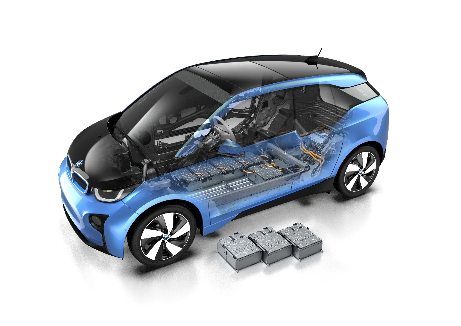 BMW says the i3's modular design allows it to retrofit the new batteries to existing cars