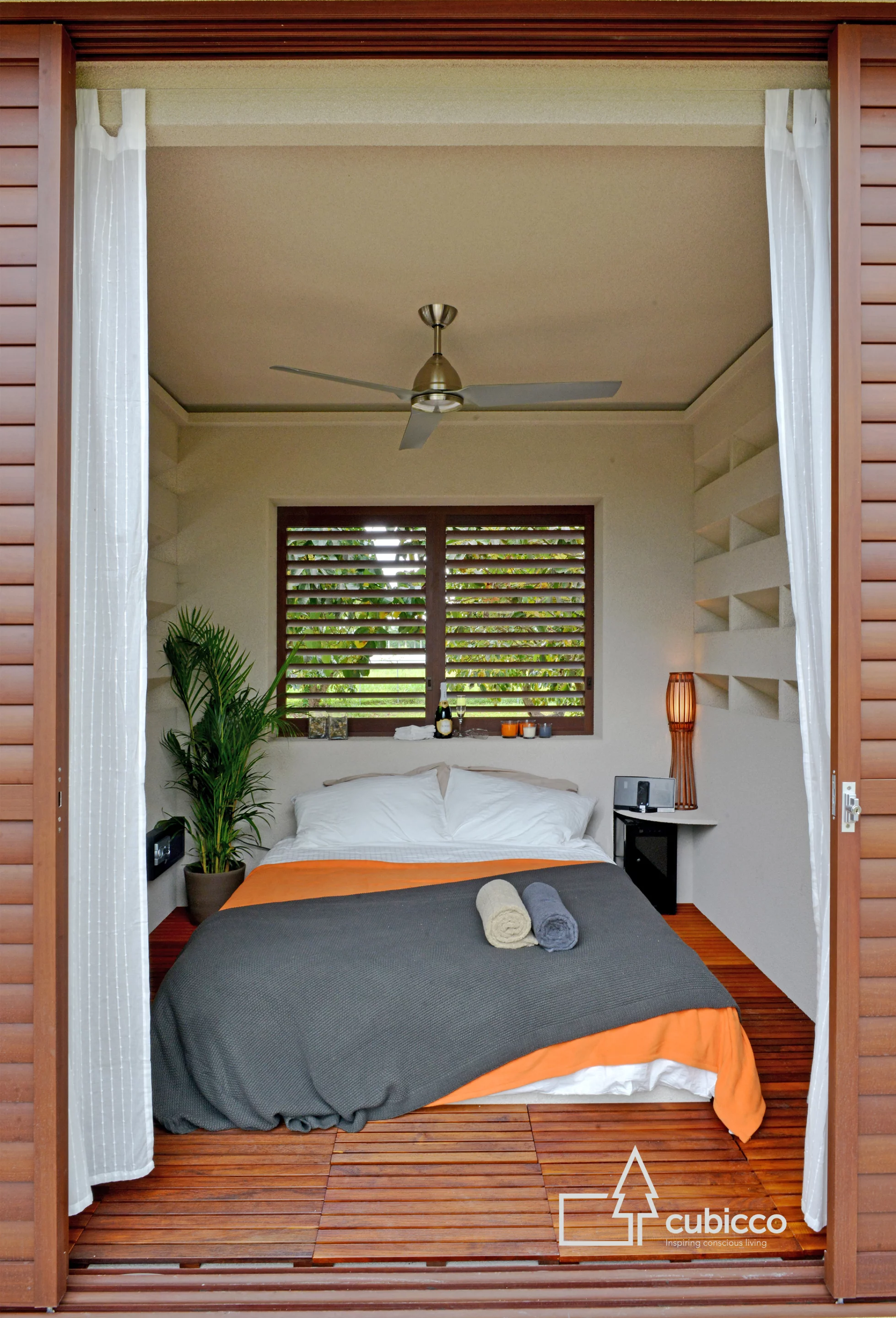 The cheapest full-size completed home the firm offers is the 96-2b Home, which measures 63 sq m (685 sq ft)