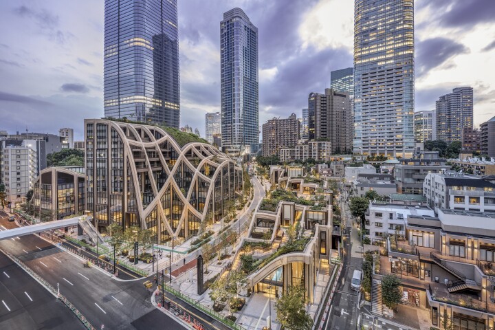 Azabudai Hills is part of a massive redevelopment effort in central Tokyo that has taken 30 years