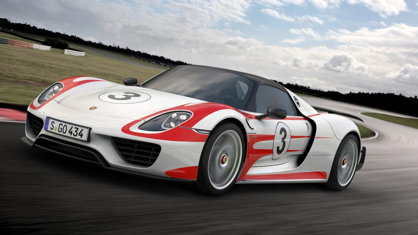 The 918 with Weissach package