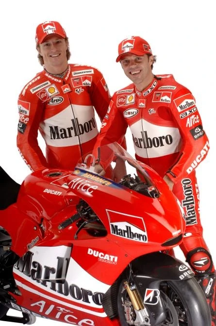 Gibernau and Capirossi
