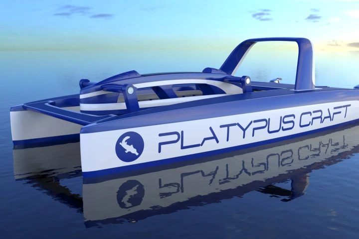 The final design of the Platypus underwater exploration vehicle