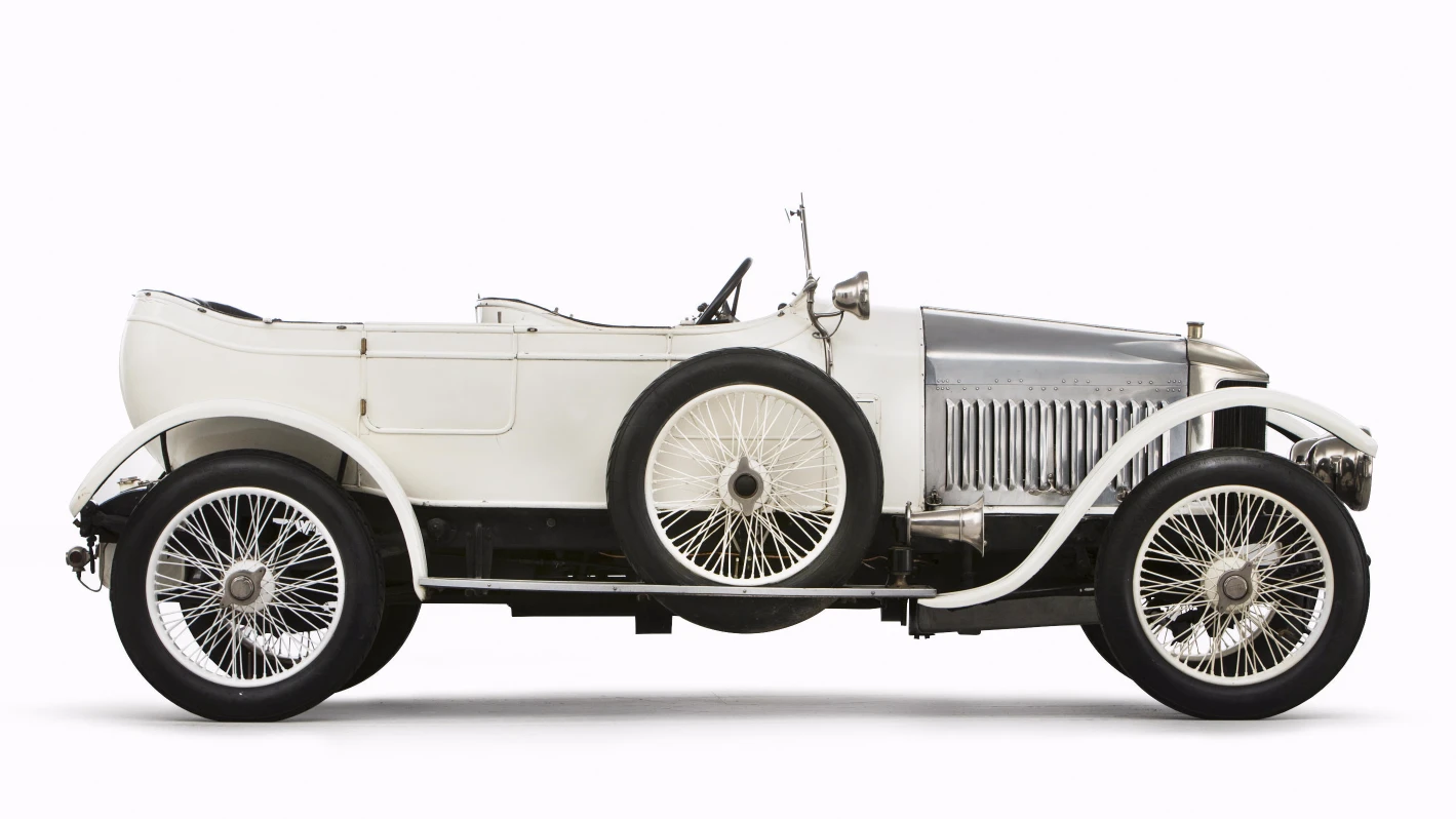 The Vauxhall Prince Henry was produced from 1911 onwards, after a sound showing of the three-man works team in the 1910 Prinz Heinrich Fahrt.