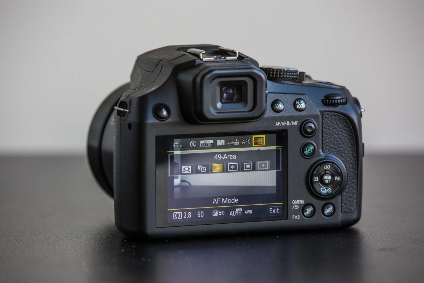 Panasonic DC-FZ80: autofocus settings include a full 49-area mode